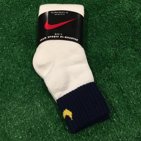 Nike Underwear & Socks New Vintage Nike Hiquarter Socks White Navy